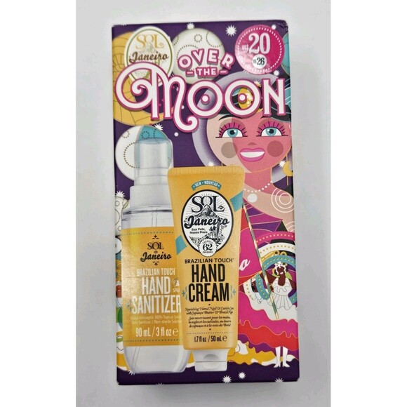 Sol De Janeiro Over The Moon Hand Sanatizer & Brazilian Touch Hand Cream 2pc Set - Picture 2 of 6